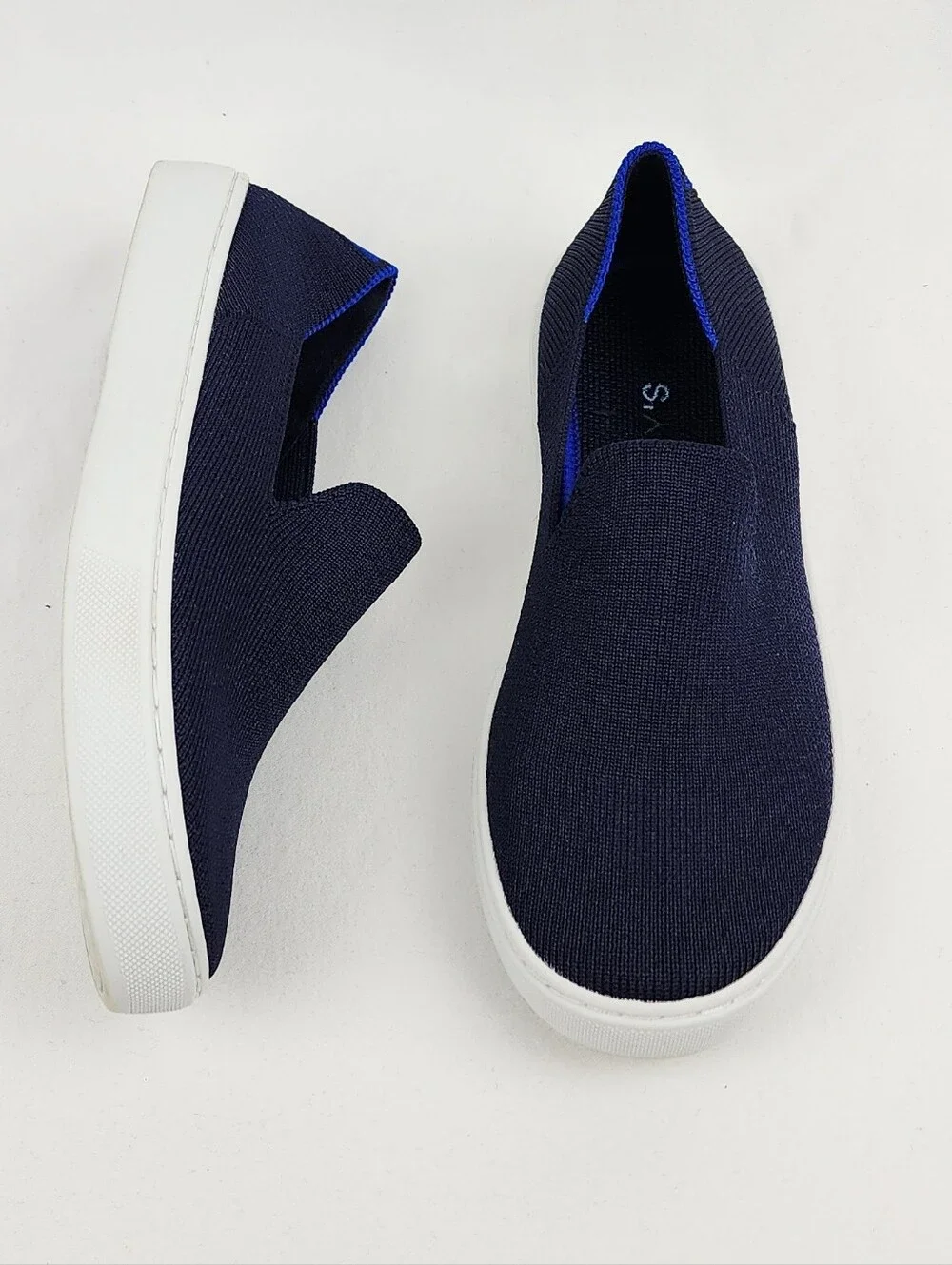 Rothy's Kids Navy Slip-On Sneakers